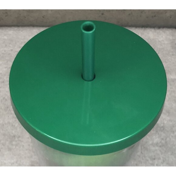 Starbucks For Life 2021 Limited Edition Green Tumbler Original Straw Christmas - Picture 2 of 7